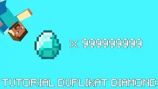 TUTORIAL MENDUPLIKAT ITEM DI MINECRAFT BEDROCK TERBARU | MINECRAFT 