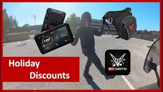 ЛУЧШИЕ подарки для мотоциклистов на праздники 2025 года: скидка на BT Moto, цифровой дисплей Chig...