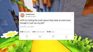 AITA for telling the truth about fake data at work even though it cost me my job?
