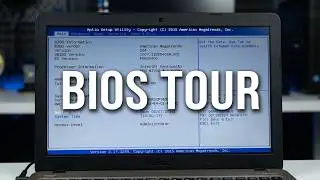 BIOS tour of ASUS X540S laptop
