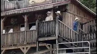 Family Fun Vacation riding horses at a Dude Ranch in Tennessee
