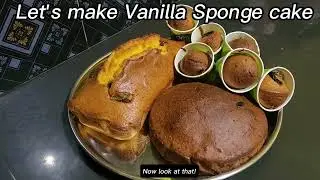 Vanilla Sponge cake #food #cake #vanillacake #foodpassion #cookingchannel @AnuwaraKitchenn 