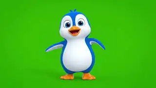 Dancing Penguin Green Screen Celebration | Penguin Awareness Day NCR Asset 12