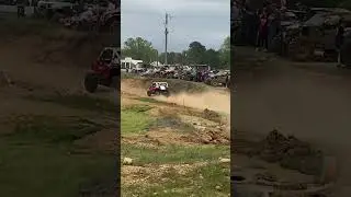 Almost wiping out to 1st place #canam #mud #offroad #racing #sidebyside #arkansas #yzfamily #utv