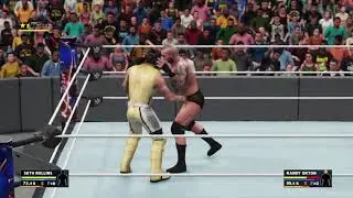 WWE 2K18 Randy Orton vs Seth Rollins Epic Match At Wrestlemania
