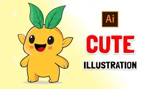 Cute Animal Drawing | Illustration character design timelapse