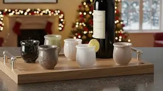 Luxury Marble Wine Shot Glasses | Christmas Gift Idea