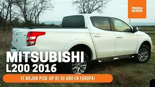 Mitsubishi L200 2016 / Al volante / Prueba dinámica / Review / Supermotoronline.com