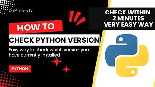 Check which version of Python, currently installed on your device | Hindi