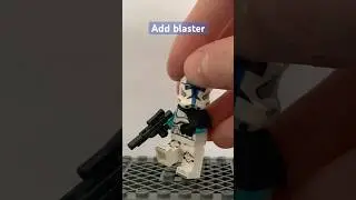 How to make captain Howzer in LEGO!