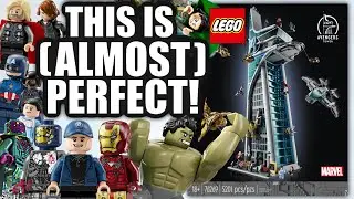 The $500 LEGO Avengers Tower is ALMOST Perfect