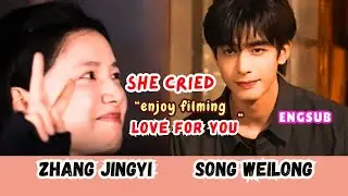 Song Weilong wrap filming Love For You [Zhang Jingyi cried] 宋威龙 张婧仪 #songweilong #zhangjingyi