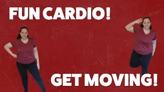 FUN Workout to Get You Moving #homeworkout #beginnerfriendly #funcardio