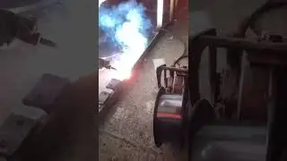 MIG (Metal Inert Gas) Welding. #skills #welding