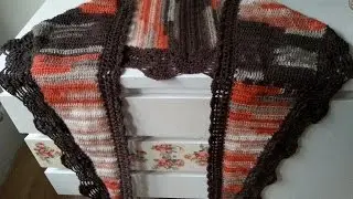 JAK ZROBIĆ NA SZYDEŁKU BAKTUS, SZALIK?CROCHET BACTUS