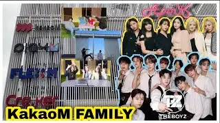 What on PlayM ( Apink ,Victon, Weeekly, Bandage )and Cre.ker ( The Boyz ) building?