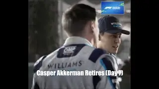 Casper Akkerman Retires (Day 7) - F1 2021 Gameplay