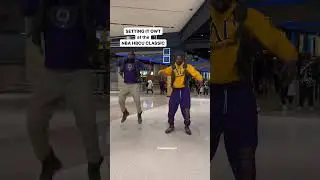 Elizabeth City State University Ques 🐶 at the NBA HBCU Classic