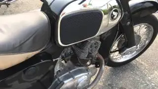 Honda CB92 Benly　ホンダJapanese classic  1963 - 30 seconds in Japan