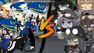 Cops and robbers * Ft: Pibby Police . Tsp + Dessa * Gacha Club (Pibby X Gacha X Piggy)