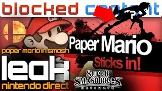 RUMOR: Paper Mario IS IN! + More LEAKS From Nintendo DIRECT! - LEAK SPEAK!