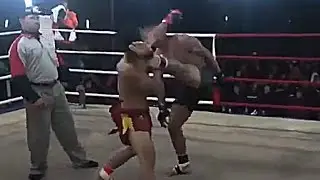 boxing match Pyan Thway พม่า vs Saw Gor Mu Do