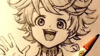 ASMR | Pencil Drawing 186 | Emma (Request)