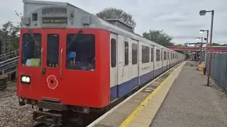 The goated old school District Line D78 stock Rail Adhesion train at Amersham 