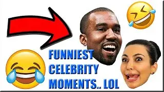 TOP FUNNIEST CELEBRITY MOMENTS EVER LOL.. [MUST WATCH]