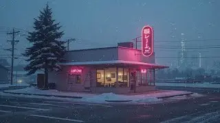 LIVE: Pink Winter Café Japan 🌸 Cozy Lofi Chill for Relax & Sleep