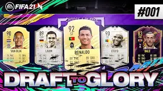 DRAFT TO GLORY EPISODE 1!! - #FIFA21 - ULTIMATE TEAM DRAFT #01