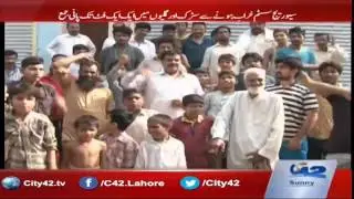 42 Breaking:  Bhatti colony residents worried about sewage water