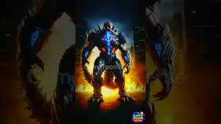 When Godzilla and Optimus are combine 💥 #shortsfeed #shortsviral #shorts