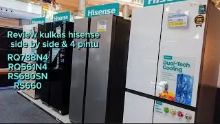 Обзор холодильников Hisense Side-by-Side и 4-дверных. Какой из них вам нравится больше?