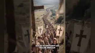 Children&rsquo;s Crusade 1212. They tried to convert Muslims to Christianity #history #real