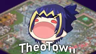 【 TheoTown 】Ayo main mode Hard di map besar!!! || Vtuber Live Indonesia