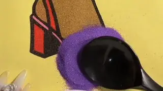 ASMR Sand Artwork: Relaxing Drink Art with Soothing Sounds || WooGlobe
