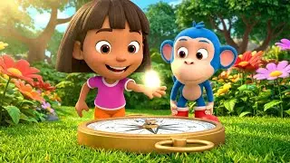 Dora the Explorer&rsquo;s Compass Went Missing | Kids Songs & Nursery Rhymes