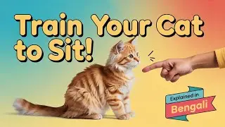 How to Train Your Cat to Sit on Command | Explained in Bengali