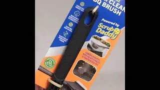 Mr. Bar-B-Q Steam Clean BBQ Brush Powered by Scrub Daddy
