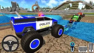 Juegos De Carros Police Monster Truck Impossible Driver Car Extreme Racing For Android Mud Gameplay