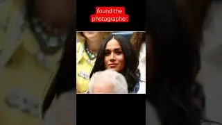 Meghan&rsquo;s Mask Slip! Playing Look At Me!