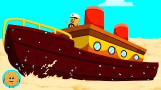 I Saw A Ship Sailing, Boat Songs and Animated Videos for Kids