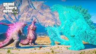GTA 5 Mods: Godzilla 2024 & Shin Godzilla vs Godzilla Earth Team