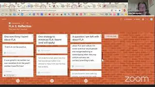 The ELT Workshop workshops: Foreign language anxiety&mdash;What is it and what to do with it?