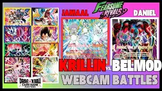 Fearsome Rivals Webcam Battles - Red Krililn v. Belmod -Set 28/29 Dragonball Super Card Game Masters