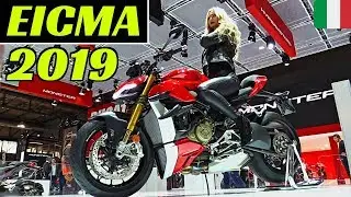 EICMA 2019 Milano - NEW 2020 Ducati Streetfighter V4 & V4 S - Walkaround & Details!
