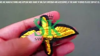 FORCES BULLION WIRE BERET BADGE, Military Flying Badges