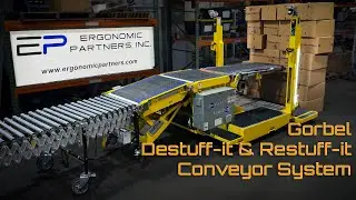 Gorbel Destuff-It and Restuff-It Conveyor System Demo