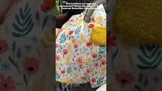 Don&rsquo;t believe our coats are waterproof? Watch this video 😉 Aside from our Reversible Cozy Fleece Ves